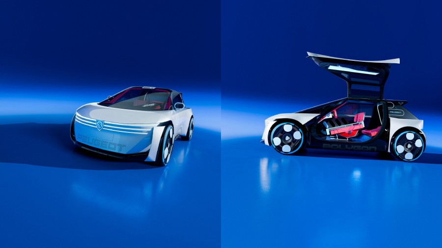 
																				Peugeot Polygon: koncept koji najavljuje Hypersquare volan i dizajn budućih modela od 2027.