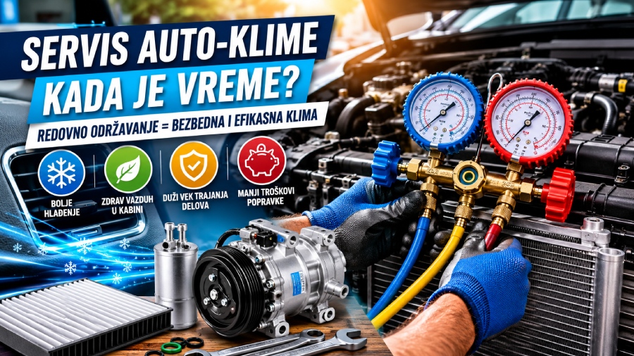 Kada je vreme za servis auto-klime i zašto ga ne treba odlagati Kada je vreme za servis auto-klime i zašto ga ne treba odlagati