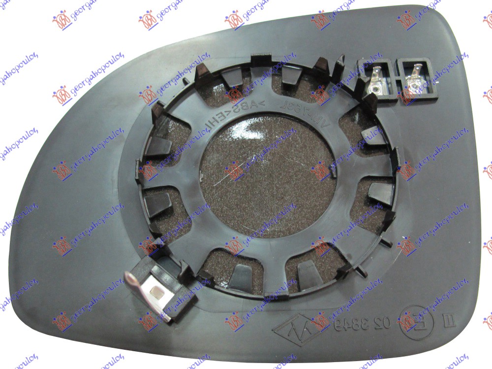 KIA PICANTO 08-11 STAKLO RETROVIZORA SA GREJACEM (KONVEKSNO)