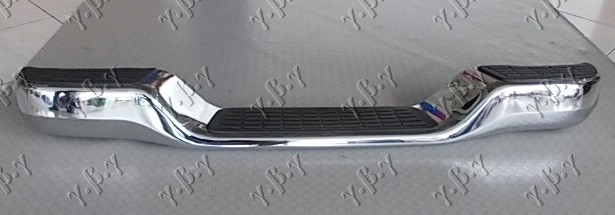 MITSUBISHI P/U L200 02-06 ZADNJI BRANIK HROM (BEZ OTVORA ZA KUKU)