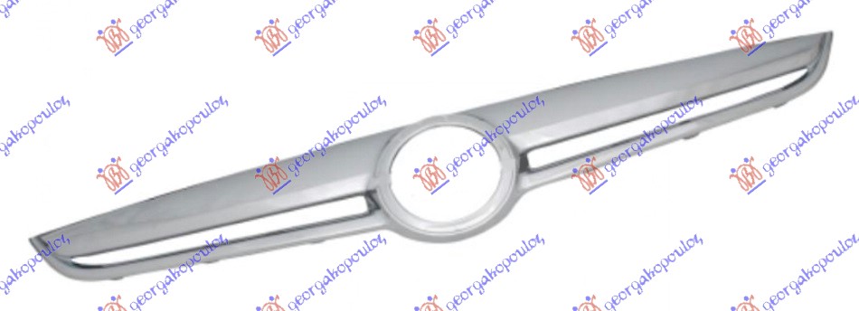 OPEL CORSA D 06-15 LAJSNA PVC MASKE HROM 2011- (BEZ ZNAKA)