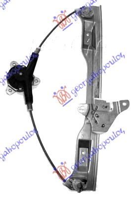 OPEL CORSA E 15-19 PODIZAC PREDNJEG PROZORA MEHANICKI 5 VRATA