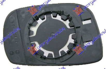 OPEL AGILA 99-08 STAKLO RETROVIZORA (KONVEKSNO)