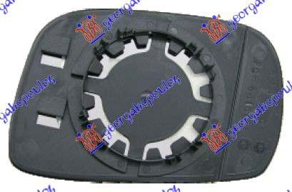 OPEL AGILA 99-08 STAKLO RETROVIZORA (KONVEKSNO)