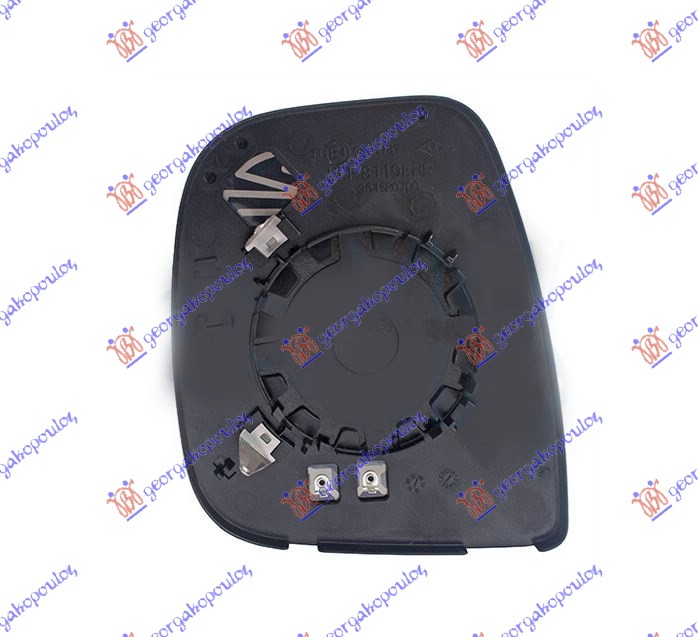 OPEL VIVARO 19-24 STAKLO RETROVIZORA SA GREJACEM (KONVEKSNO)