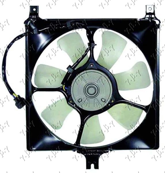SUZUKI WAGON R 99-06 VENTILATOR KOMPLET (BENZIN) (+AC) (4 SRAFA)