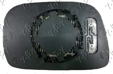 SUZUKI WAGON R 99-06 STAKLO RETROVIZORA (KONVEKSNO)