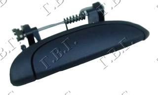 DACIA LOGAN-MCV 05-08/P.UP-VAN 09-12 KVAKA PREDNJIH/ZADNJIH VRATA SPOLJASNJA CRNA