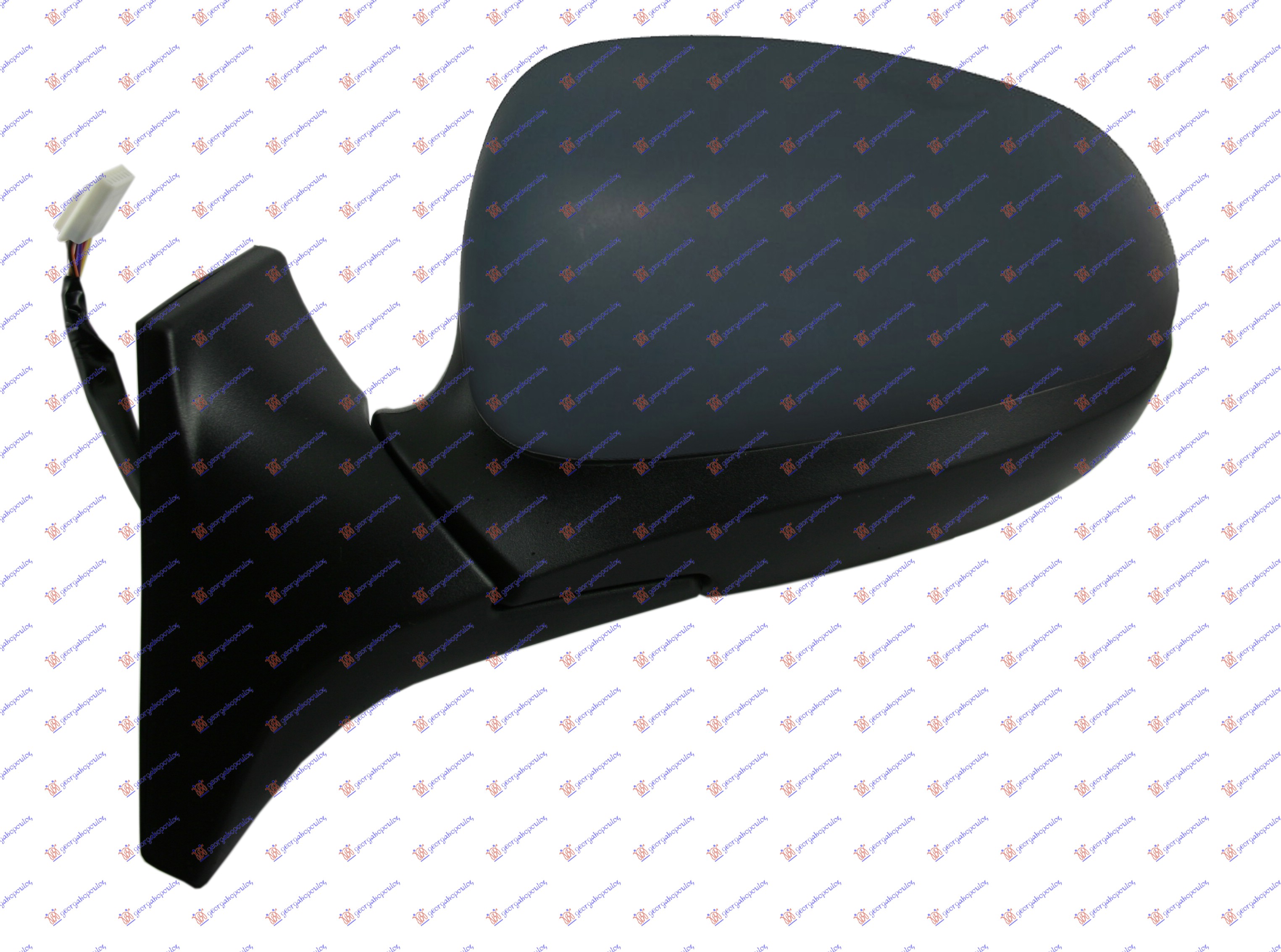 FIAT IDEA 04-10 RETROVIZOR ELEKTRICNI SA GREJACEM PM 2009- (A KVALITET) (KONVEKSNO STAKLO)