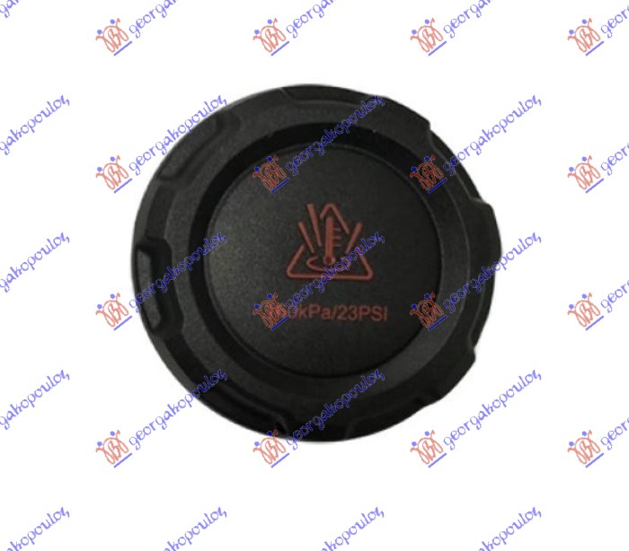 VW TAIGO 21- POKLOPAC POSUDE ZA ANTIFRIZ CRNI (1.6 bar)